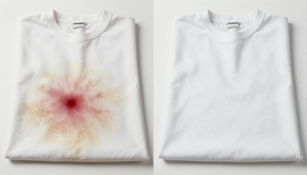 Electrolux LuxCare system removing tough stains from fabric