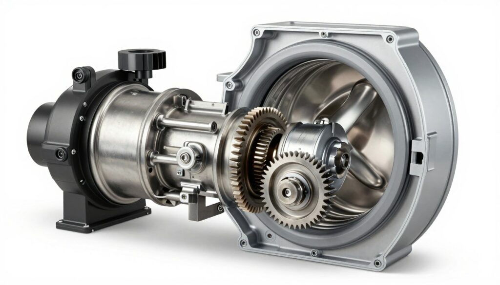 Speed Queen internal components showing commercial construction